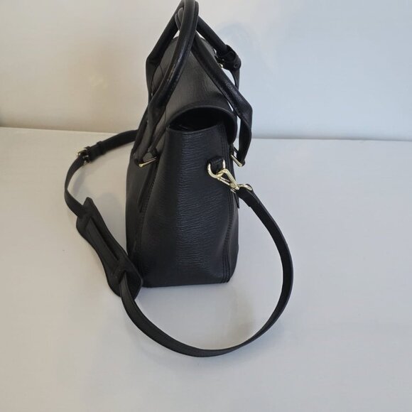 BLACK SATCHEL PURSE!  Like New! - Picture 3 of 16